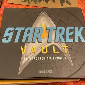 Star Trek Vault Book, First Edition.  Like new, opened once.  It is mine. Mint.